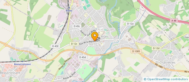 localisation de l'entreprise SNC RAVIX à RIVES