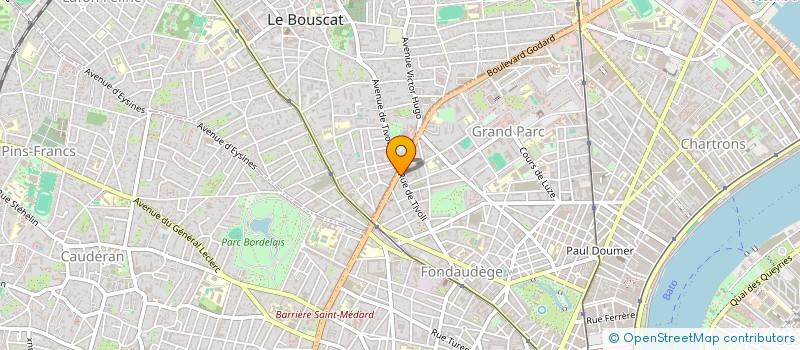 localisation de l'entreprise SNC REBIGUE AS BLANC à BORDEAUX
