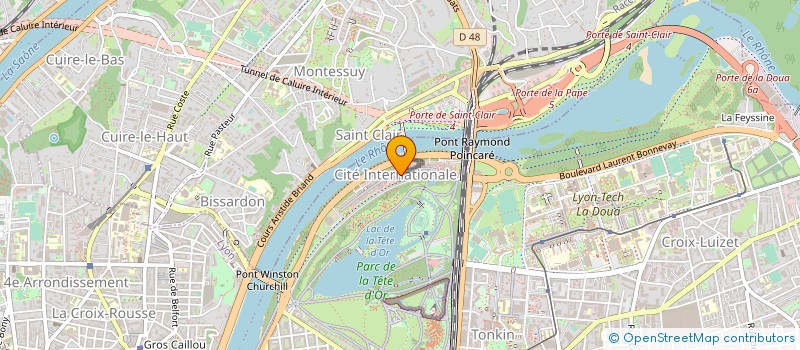 localisation de l'entreprise SNC REGIE CHAPOT ET CIE à LYON
