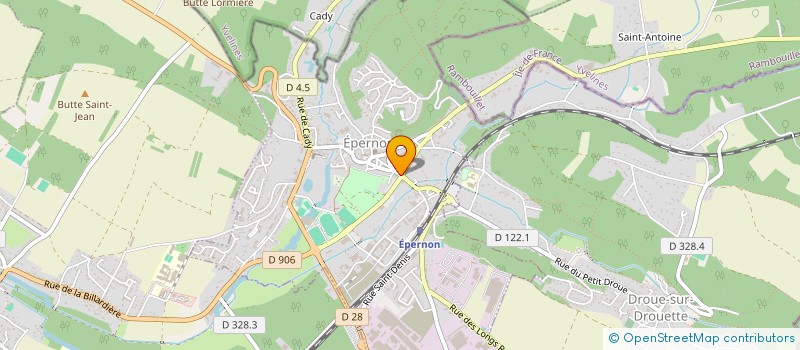 localisation de l'entreprise SNC REN à EPERNON