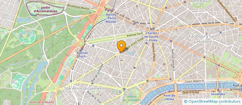 localisation de l'entreprise SNC RESIDENCE DU BOIS  PARIS