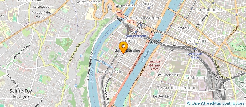 localisation de l'entreprise SNC RESIDENCE DU GRAND LARGE  LYON