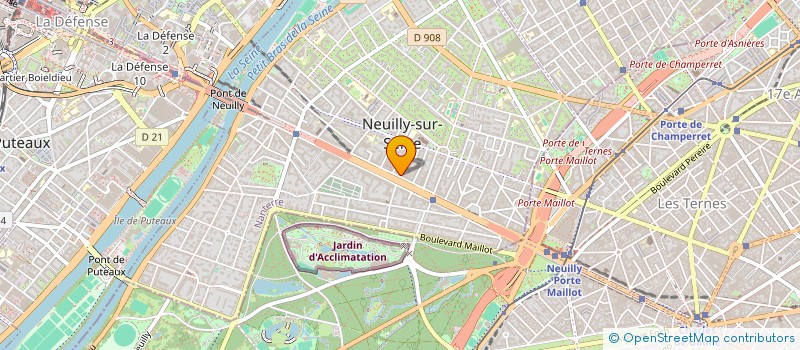 localisation de l'entreprise SNC RESIDHOME CHARTRES à NEUILLY-SUR-SEINE