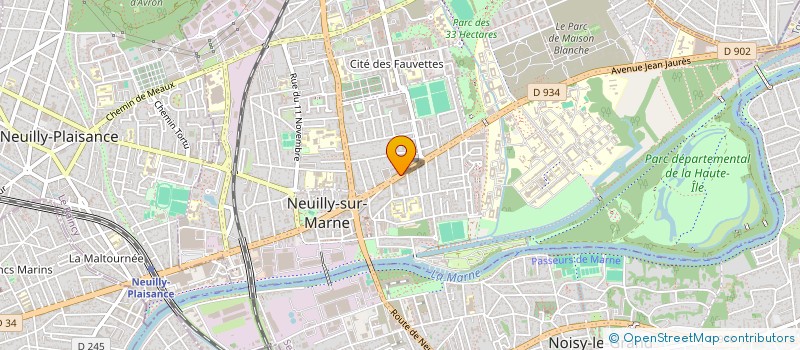 localisation de l'entreprise SNC REVEL MEDICAL à NEUILLY-SUR-MARNE