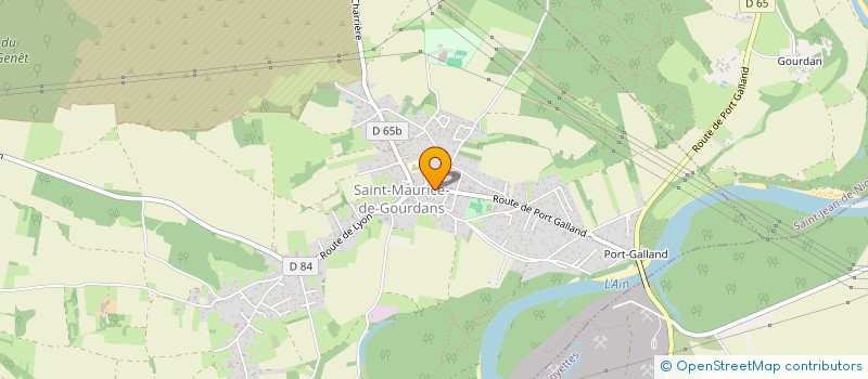 localisation de l'entreprise SNC REYMONDON à SAINT-MAURICE-DE-GOURDANS