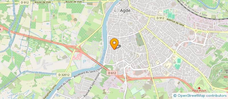 localisation de l'entreprise SNC RICCIARDI à AGDE