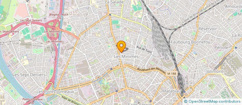 localisation de l'entreprise SNC RIGOBERT BRU à TOULOUSE