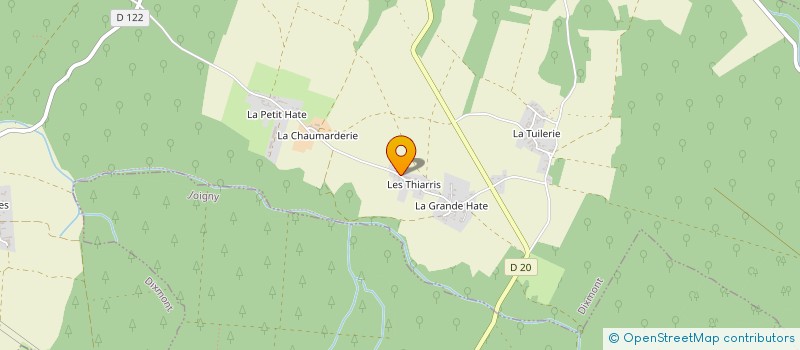 localisation de l'entreprise SNC RIOU  DIXMONT