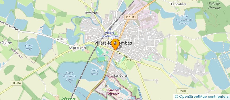 localisation de l'entreprise SNC RIVIERE FORAY à BOURG-EN-BRESSE