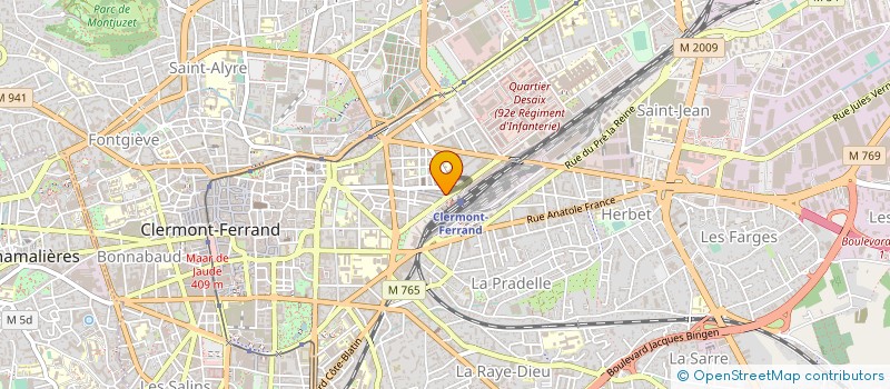 localisation de l'entreprise SNC ROBIN RODRIGUES à ISSOIRE