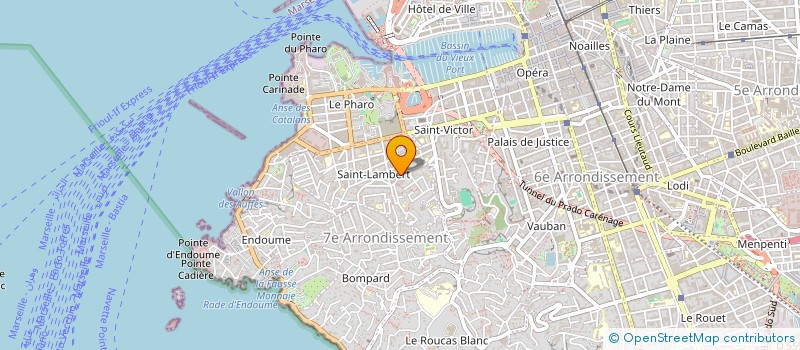 localisation de l'entreprise SNC ROCCHIA ET CIE à MARSEILLE