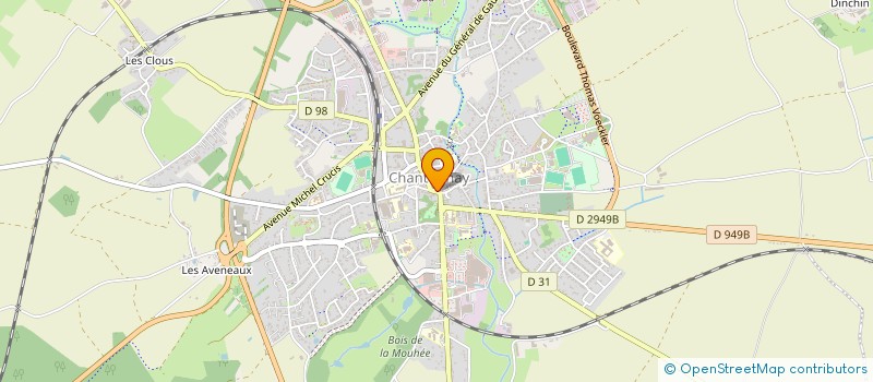 localisation de l'entreprise SNC RODOLPHE MERCIER  CHANTONNAY