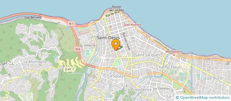 localisation de l'entreprise SNC ROND BOUILLON à SAINT-DENIS