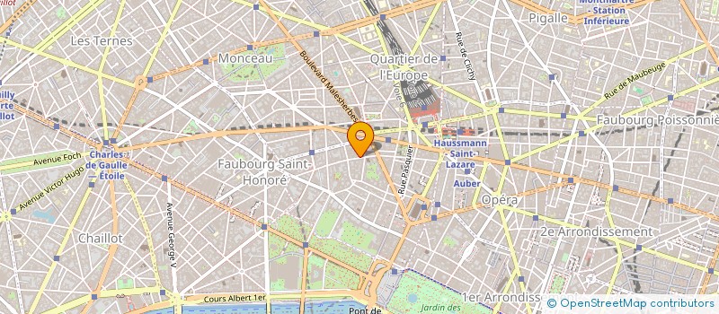 localisation de l'entreprise SNC ROQUEPINE PARIS 8EME à PARIS