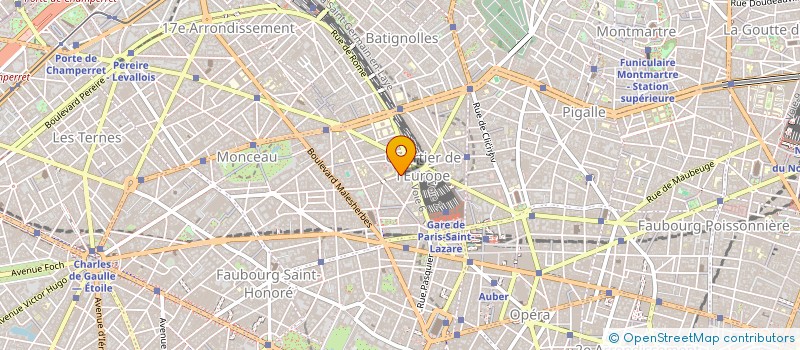 localisation de l'entreprise SNC ROSACE  PARIS