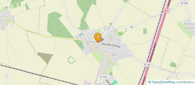 localisation de l'entreprise SNC ROSE ET LAURENT à CHAULNES