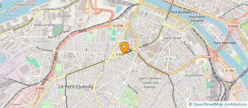 localisation de l'entreprise SNC ROUEN RIVE GAUCHE 39 à ROUEN