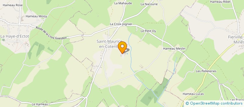 localisation de l'entreprise SNC ROULLAND ET CIE à SAINT-MAURICE-EN-COTENTIN