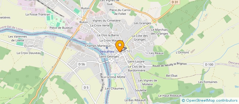 localisation de l'entreprise SNC ROUSSEAU à CHATELLERAULT