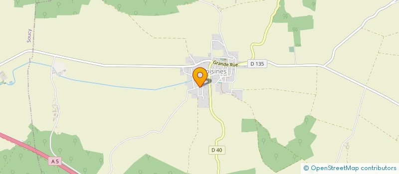 localisation de l'entreprise SNC ROUSSELLE ET FILS à VOISINES