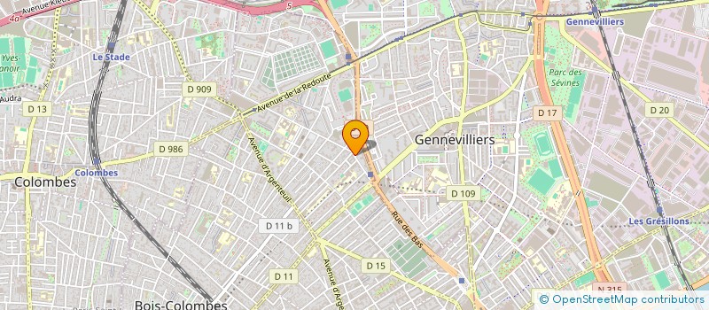localisation de l'entreprise SNC ROYAL SIEP  ASNIERES-SUR-SEINE