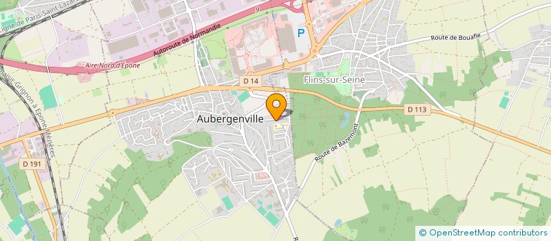 localisation de l'entreprise SNC RRPR  AUBERGENVILLE