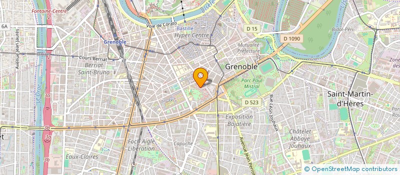 localisation de l'entreprise SNC RUE DU GENERAL FERRIE GRENOBLE à GRENOBLE
