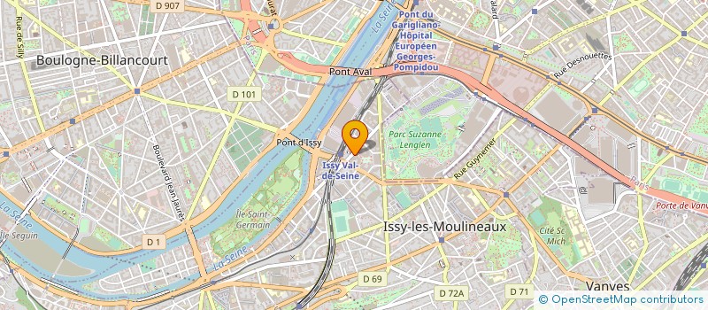 localisation de l'entreprise SNC RUEIL CHARLES FLOQUET  PUTEAUX