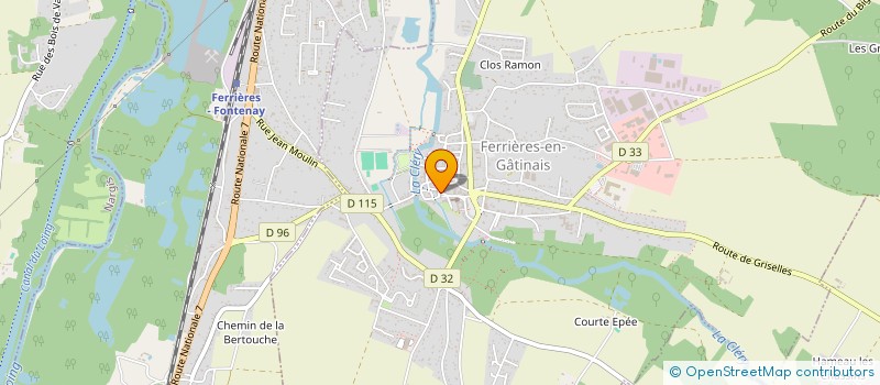 localisation de l'entreprise SNC S ET Z LE LOUIS III à FERRIERES-EN-GATINAIS