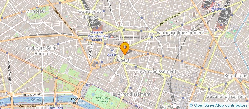 localisation de l'entreprise SNC S.M. DE PARIS ET OUEST  PARIS