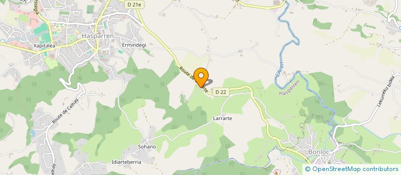 localisation de l'entreprise SNC SACI  BAYONNE