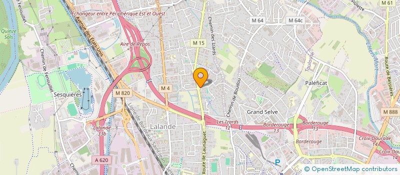 localisation de l'entreprise SNC SAINT SAENS 5 à TOULOUSE