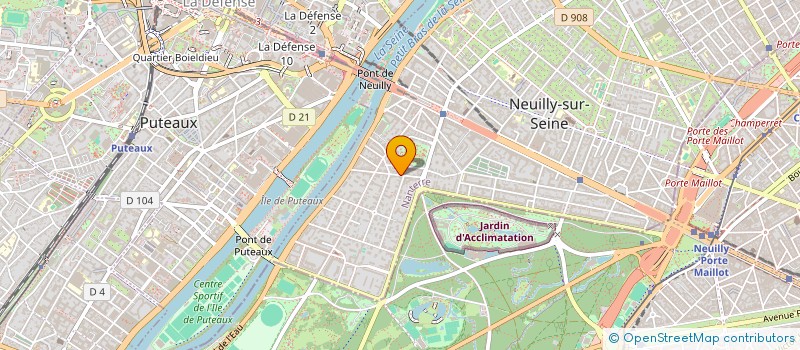 localisation de l'entreprise SNC SAINTE FOY à NEUILLY-SUR-SEINE