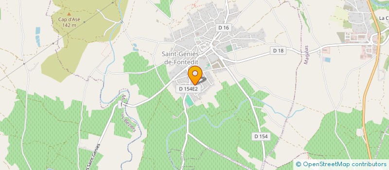 localisation de l'entreprise SNC SALINAS à SAINT-GENIES-DE-FONTEDIT