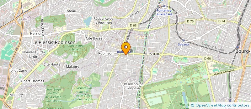 localisation de l'entreprise SNC SALLI à SCEAUX