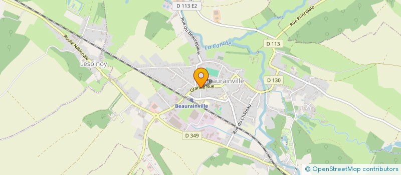 localisation de l'entreprise SNC SANDRINE ET THIERRY  ETAPLES