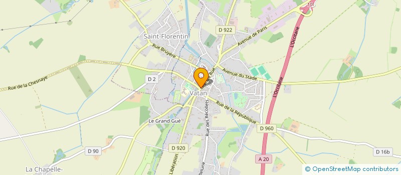 localisation de l'entreprise SNC SANPAT à VATAN