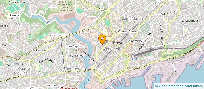 localisation de l'entreprise SNC SARACOOL à BREST