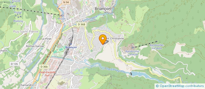 localisation de l'entreprise SNC SARRAULT VIVET à BRIANCON