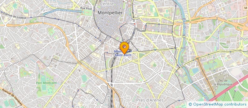 localisation de l'entreprise SNC SAUVAIRE VIANES à MONTPELLIER