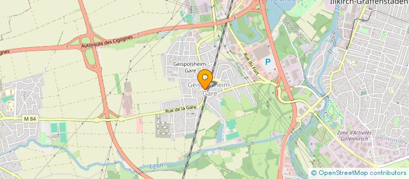 localisation de l'entreprise SNC SCHWOOB  GEISPOLSHEIM