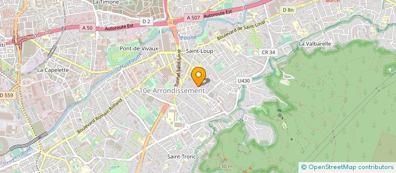 localisation de l'entreprise SNC SEFER  MARSEILLE