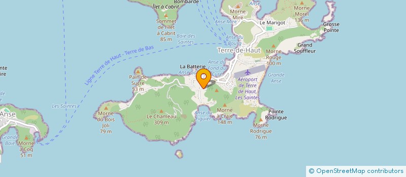localisation de l'entreprise SNC SEGURET-VOGLIMACCI à TERRE-DE-HAUT