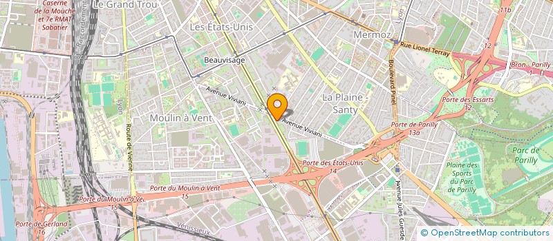 localisation de l'entreprise SNC SELVA  VENISSIEUX