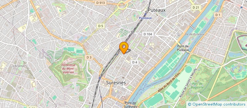 localisation de l'entreprise SNC SENLIS I à SURESNES