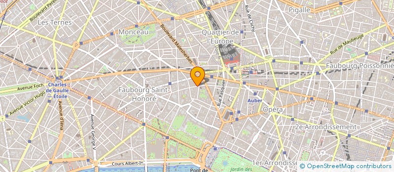 localisation de l'entreprise SNC SENS VG4  PARIS