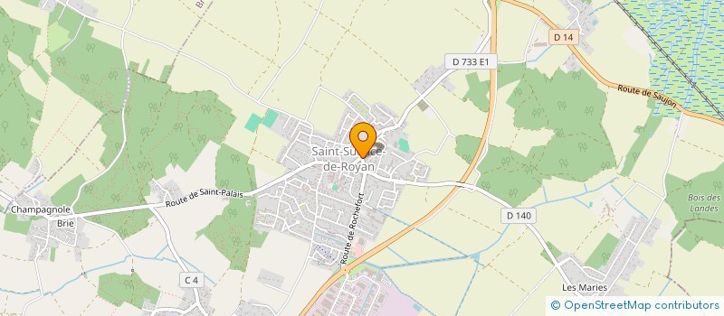 localisation de l'entreprise SNC SERRES-CARDINAL  SAINT-SULPICE-DE-ROYAN