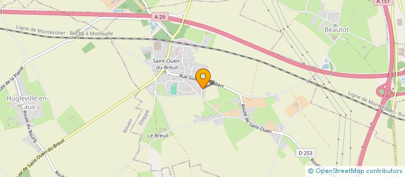 localisation de l'entreprise SNC SEVESTRE PETIT ET COMPAGNIE à SAINT-OUEN-DU-BREUIL