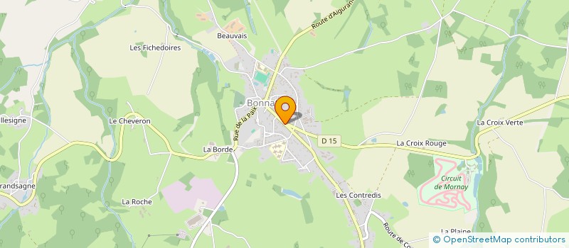 localisation de l'entreprise SNC SIDOISNE-BACON à BONNAT
