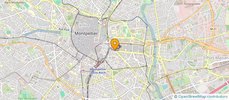 localisation de l'entreprise SNC SOCIETE DU PARKING DU POLYGONE à MONTPELLIER